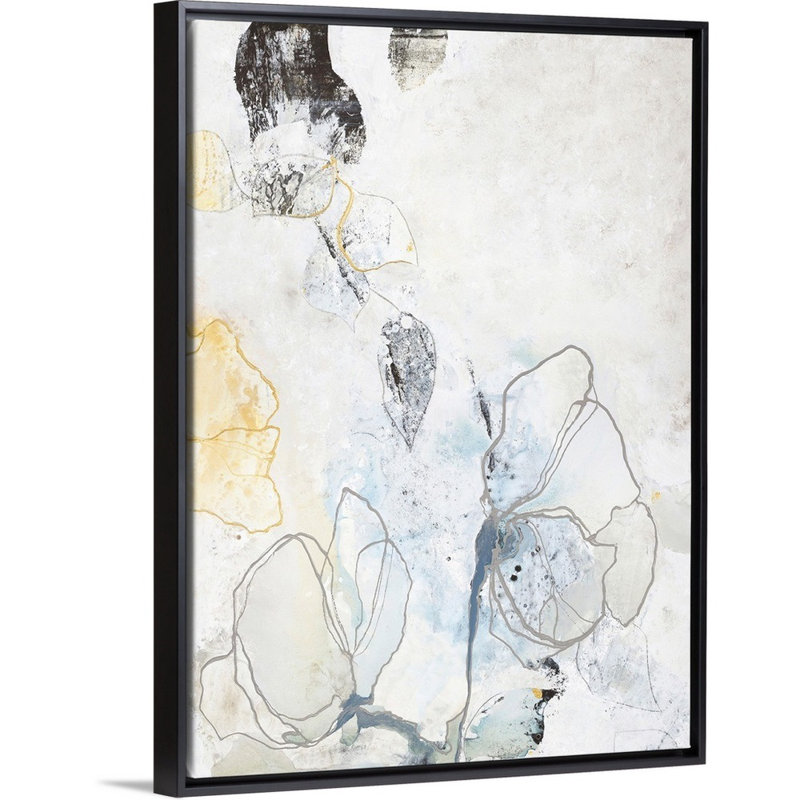 «Nowhere Land 1», reproduction d'art, Toile avec cadre noir, H 18 po x l 14 po x P 1,75 po