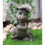 Statue fantaisiste de gouttes de pluie fantaisistes