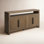 Buffet en bois de pin massif de 65 po Cabravale