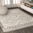 Amir Moroccan Beni Souk Cream/Gray Rug-539518645