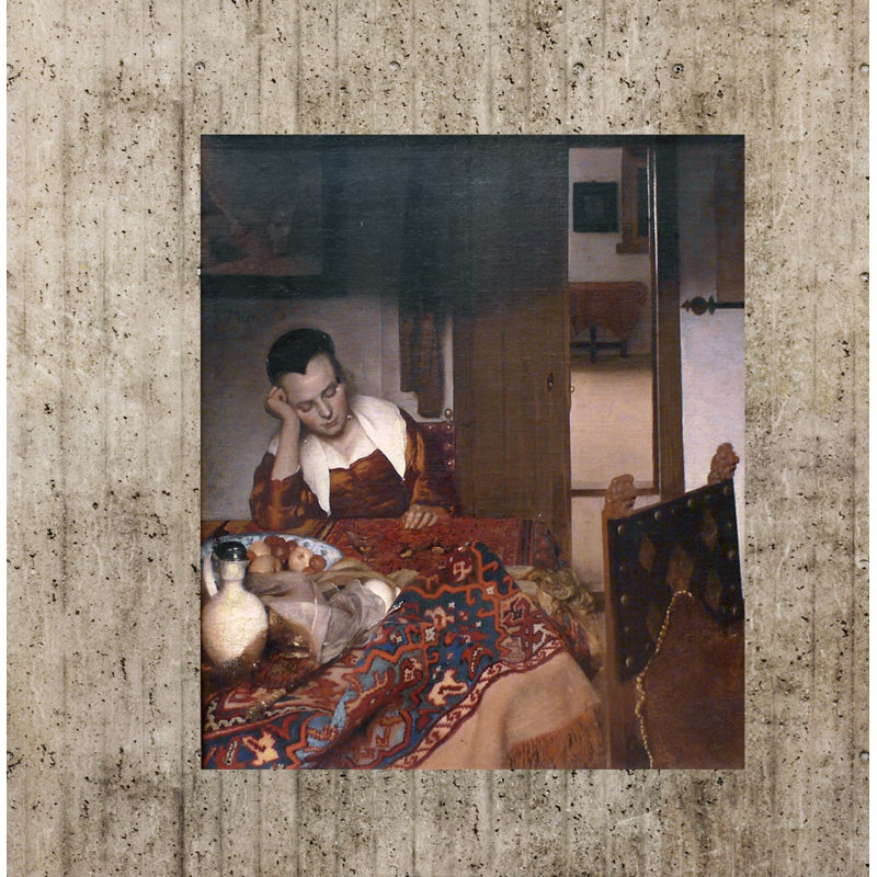 Johannes Vermeer - Wrapped Canvas Print, 61cm H x 41cm W