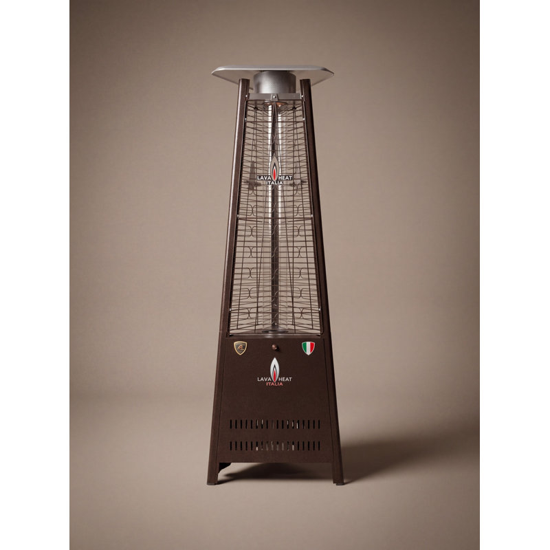 Chauffe-terrasse Capri Lava Heat Italia - Bronze héritage, propane liquide, Heritage Bronze, Propane