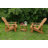 2-Piece Adirondack Chair, Outdoor Lounge Chair With Built-In Side Cup Holder-1125642286