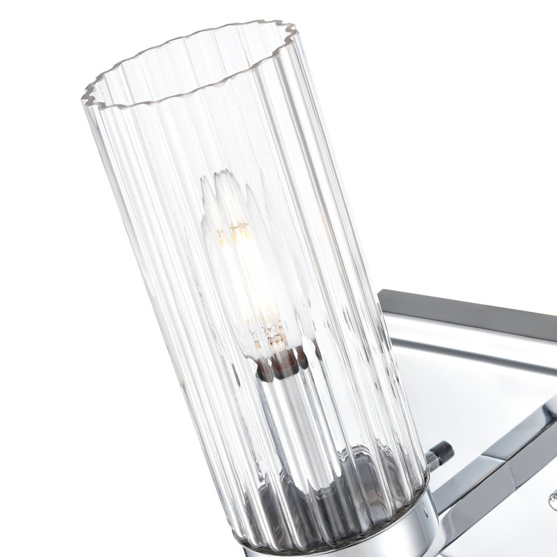 Turman 5" Wide 1-Light Vanity , Polished Chrome