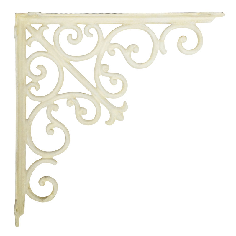 Hoboken Shelf Bracket, White