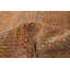 Tapis en soie brun ombre 4 pi 0 po x 11 pi 10 po