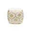Pouf en coton Grand Canyon, feuille d'or, or / ivoire-36209225