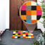 Non-Slip Abstract Doormat