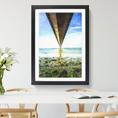 Humber Bridge - Picture Frame Graphic Art