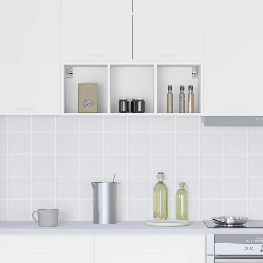 Vidaxl Hanging Cabinet With Storage Riga Grey Sonoma 20 X 29.5 X 80 Cm