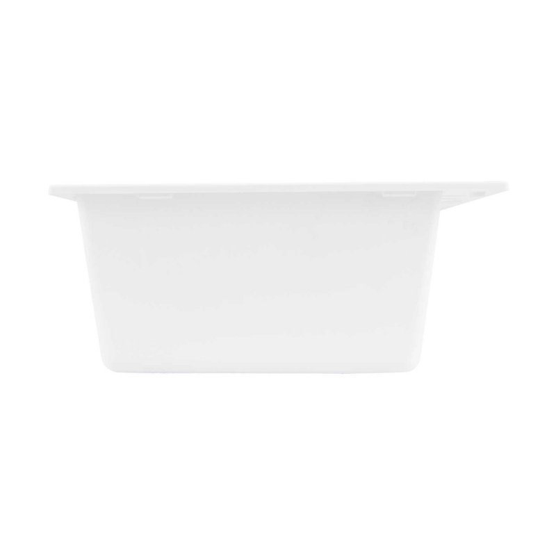 Algren 33" L Drop-In Kitchen Sink, Cloud White