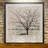 Lonely Tree - Matted and Framed Under Acrylic Glass, Large Living Room Wall Art-366652545