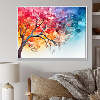 " Colorful Interpretation Of An Oak Tree Magic "