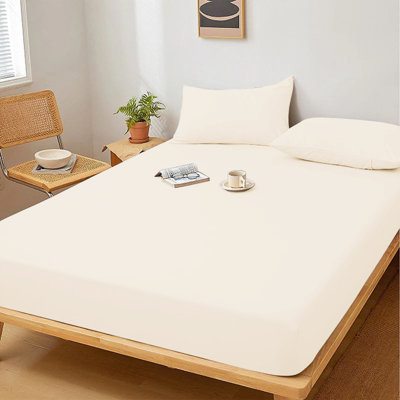 Microfiber Premium Quality Deep Fitted Sheet 25cm