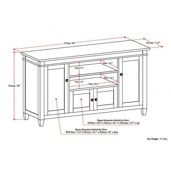 Dimensions du produit