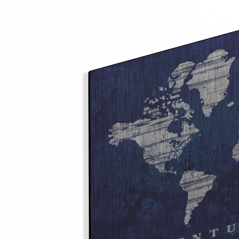 «Adventure Awaits Map» par Cindy Jacobs, H 16 po x l 24 po