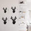Décoration murale en métal avec cerfs et animaux-94207912-94207916