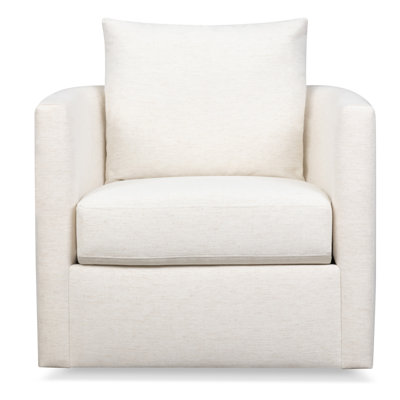 Carmella Upholstered Swivel Chair by Joss & Main