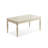 Modern White Rectangular Solid Wood Dining Table-876853705