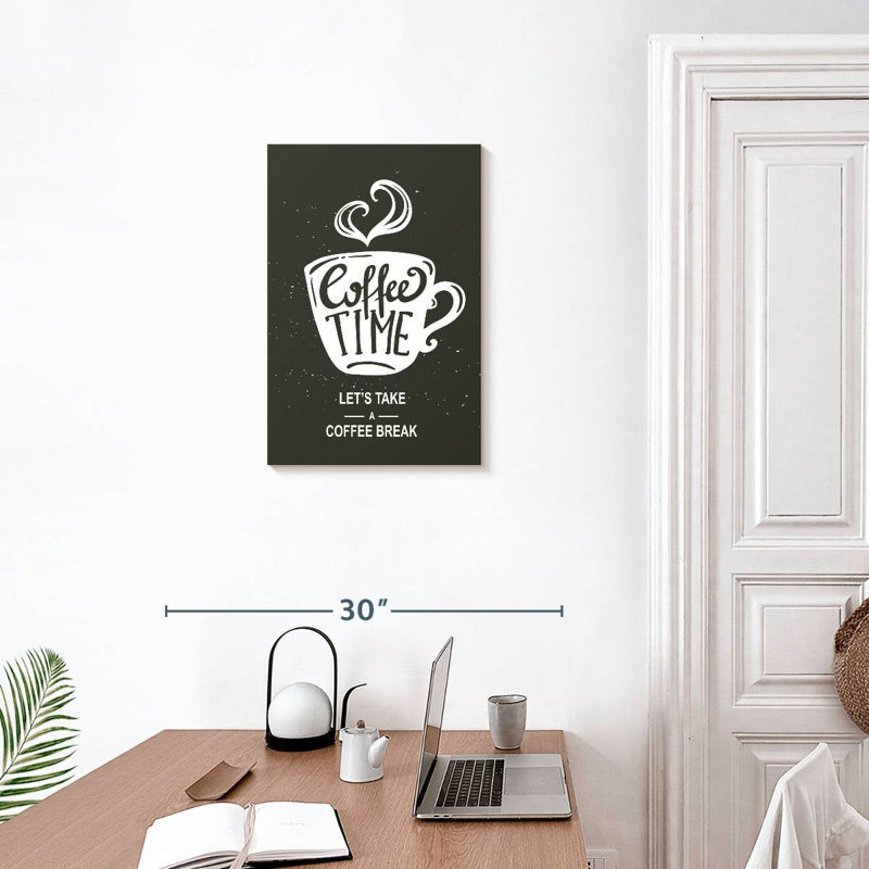 Tergel Let's Take A Coffee Break, 24" H x 16" W