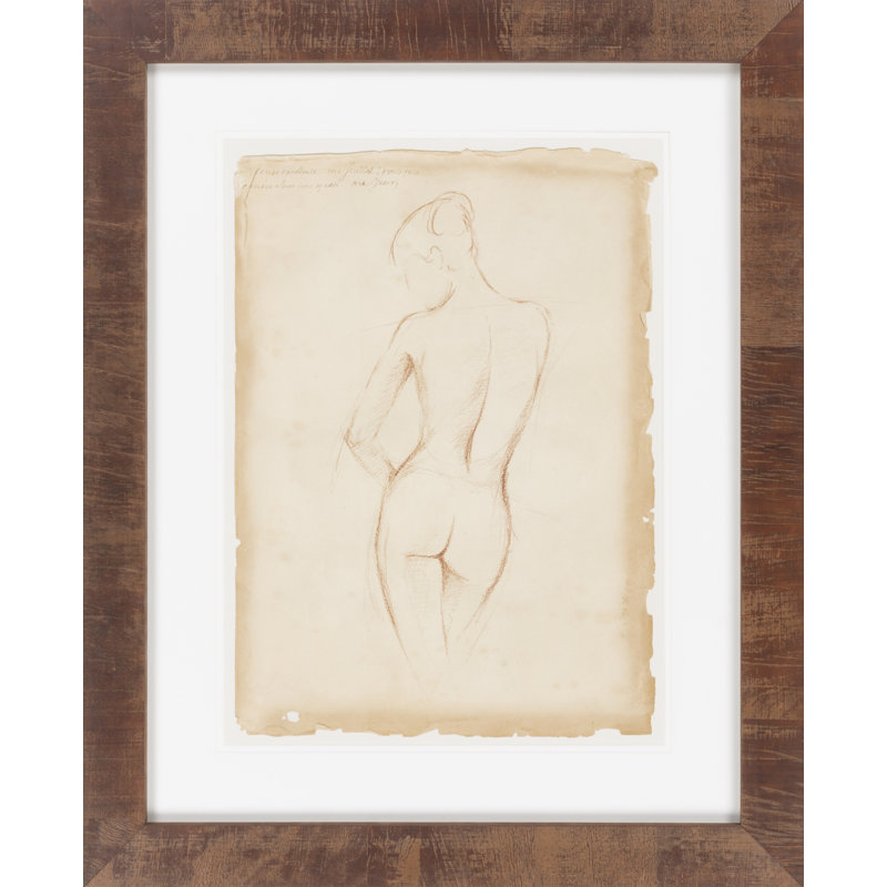 « antique figure study ii », impression encadrée