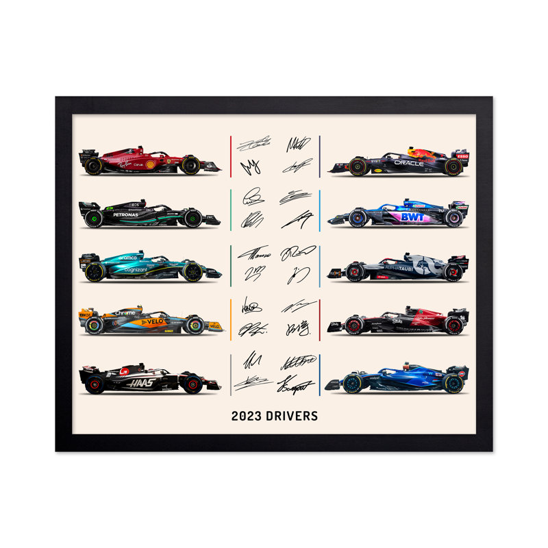 Pilotes de course n ° 2, Unframed, Poster, 24"H x 32"W