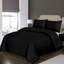 Microfiber No Pattern Duvet Cover Set with Pillowcases-1188356716-1188356708