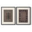 «Vintage Abstract IX», 2 pièces sur papier-305673292-305673298