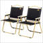 Ensemble de 2 chaises de camping pliantes