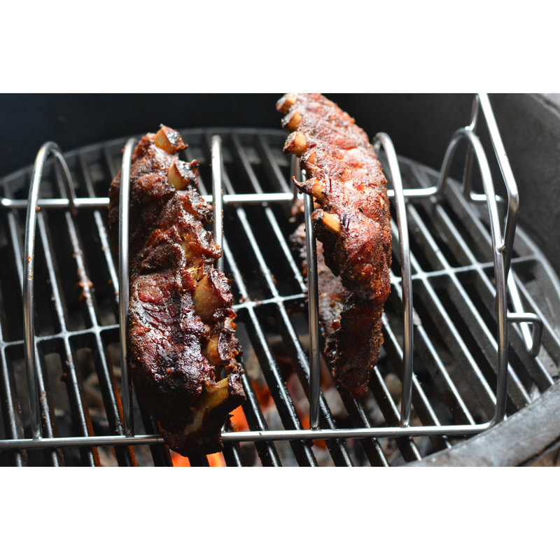 Stainless Steel Dual-Purpose Rib and Roast Rack