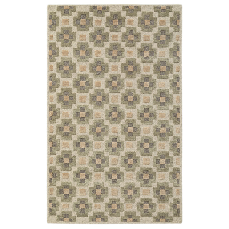 Retro Area Rug, Rectangle 3' x 5'