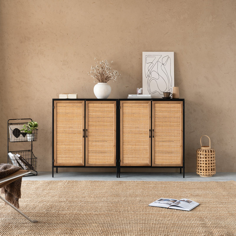 2 - Door Rectangle Accent Cabinet