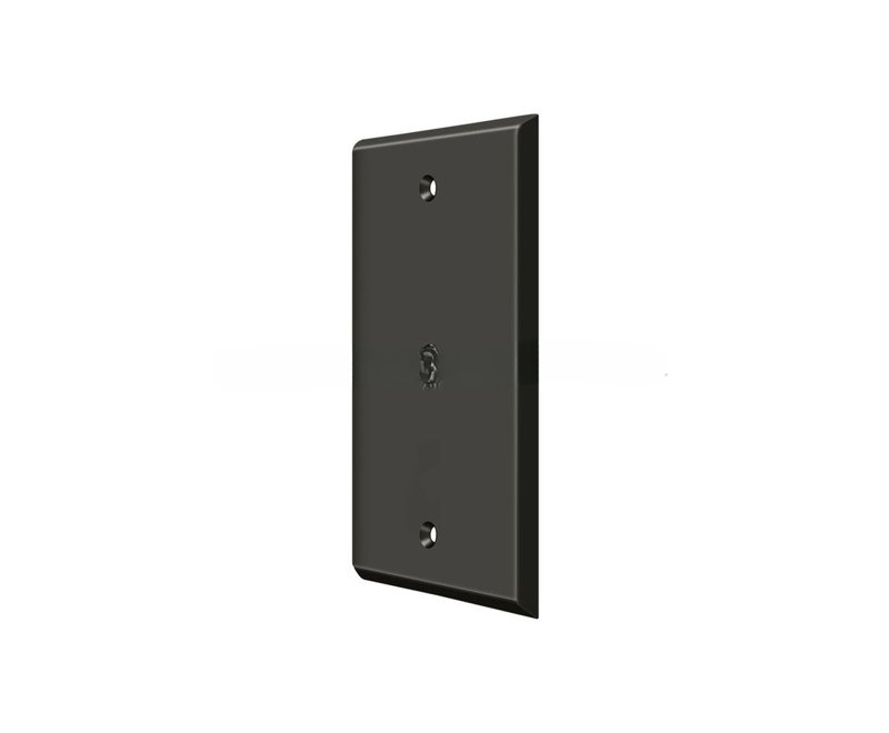Deltana CPC4764U10B Switch Plate, Cable Cover Plate in Oil-rubbed Bronze