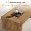 Table basse 51 pouces rectangulaire pour salon-393734841