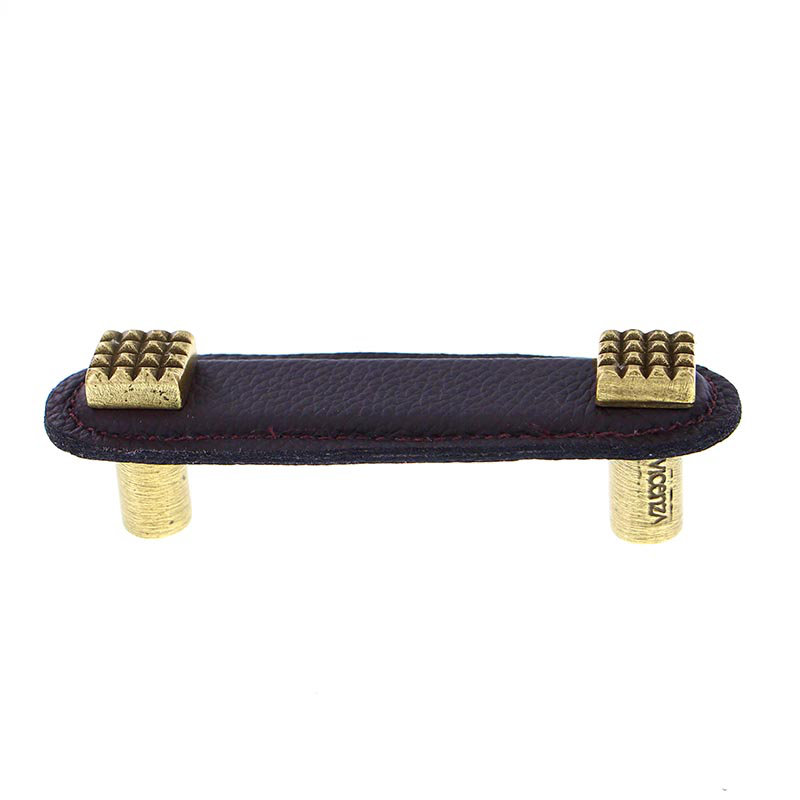 Tiziano 3" Center to Center Bar Pull, 3", Polished Gold