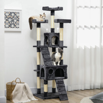 439.42cm H Cat Tree