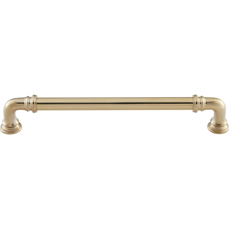 Ronan Pull, Unlacquered Brass, 7"