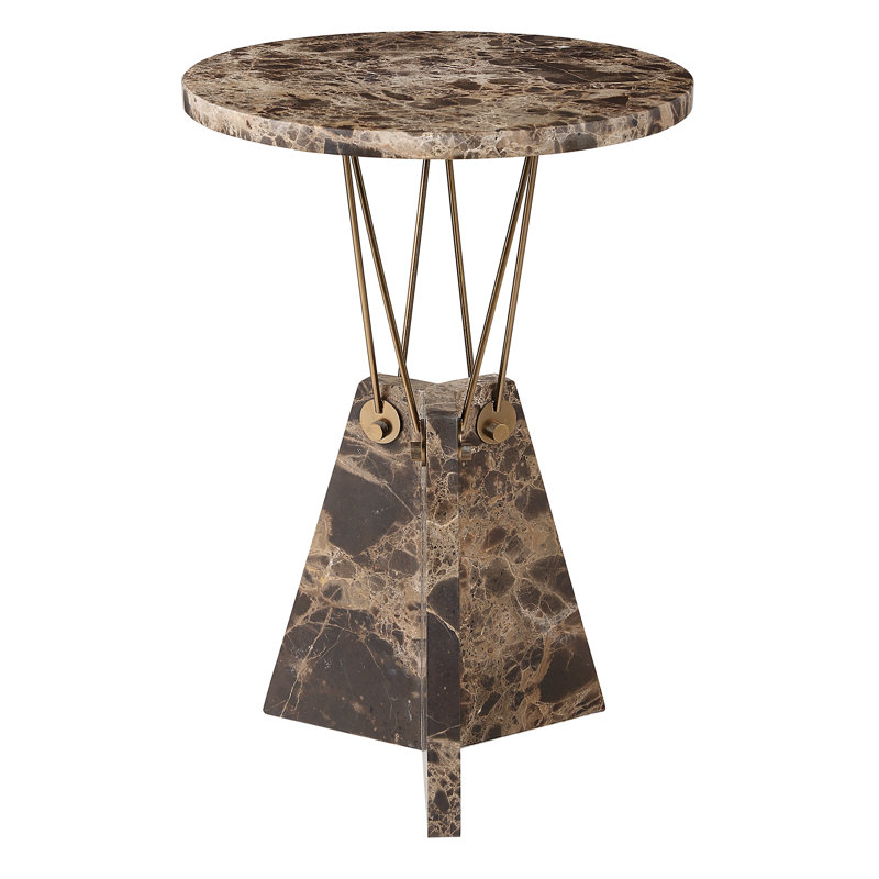 Trevaris Marble Accent Table