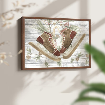 Pinecone Lodge Collection A - Reproduction encadrée - Restickable