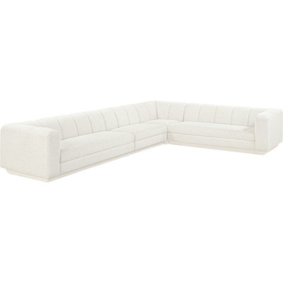 Landis Fabric Upholstered 4Pc. Modular Sectional