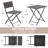 Teree 2 - Person Wicker Patio Dining Set with Square Table-1433175977