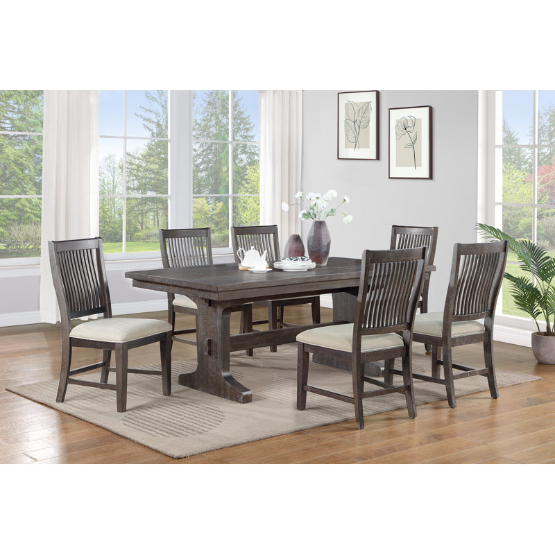 6 - Person Double Pedestal Dining Set