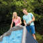 Ensemble de piscine gonflable d'extérieur ronde Intex Easy Set