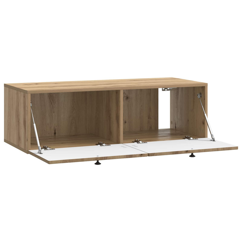 TV Stand, 30cm H x 99cm L x 41cm W, Artisan Oak