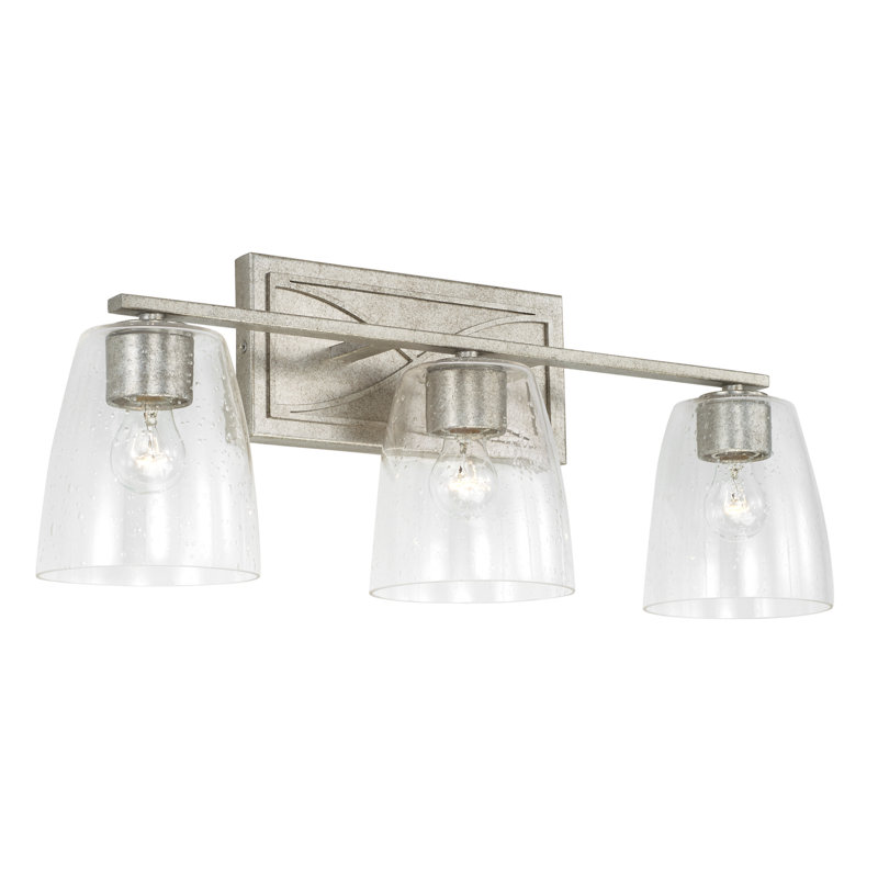 Sylvia 3 - Light Dimmable Vanity Light, Satin Nickel