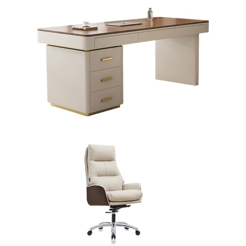 Bureau en bois massif multicouches