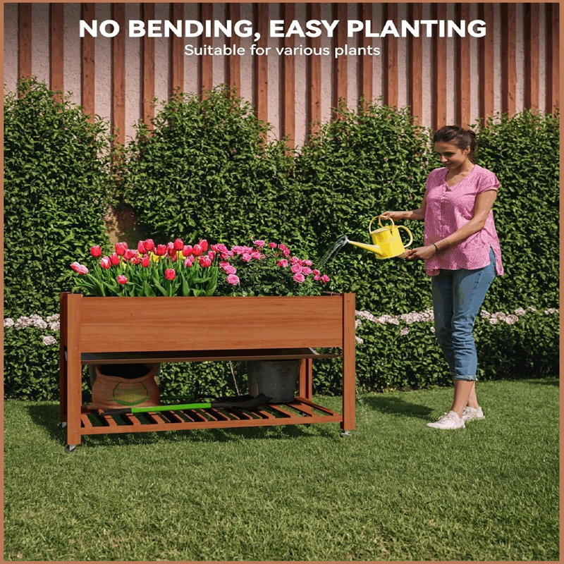 Wood Raised Garden Extension Kit