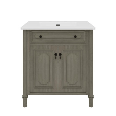 Vintage Bathroom Vanity with Sink