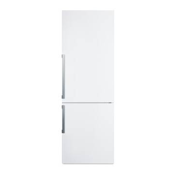 Refrigerador retro de tamaño completo con congelador inferior, 24 pulgadas  de ancho, 11 pies cúbicos, refrigerador vintage con congelador
