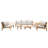 6 Piece Sofa Seating Group With Cushions